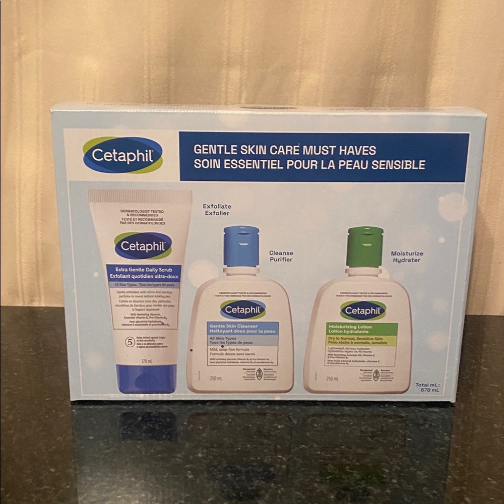New! Cetaphil Gentle Skin Care Set